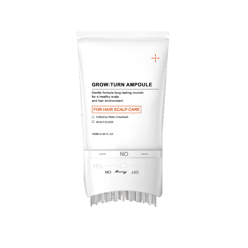 iselie Hair Revive Scalp Serum with built-in massage brush